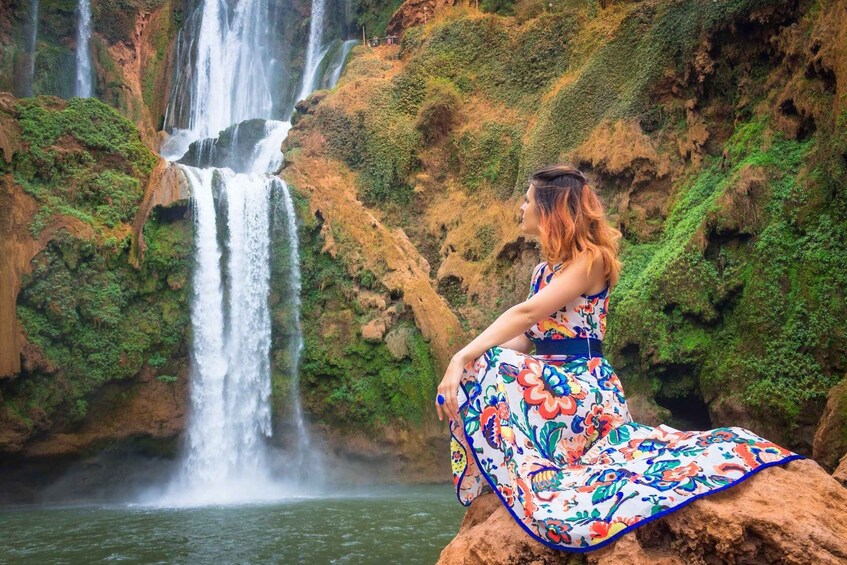 Picture 3 for Activity From Marrakech: Ouzoud Waterfalls Guided and Boat Ride