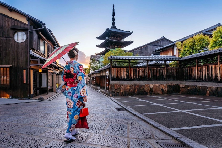 From Osaka: 10-hour Private Custom Tour to Kyoto