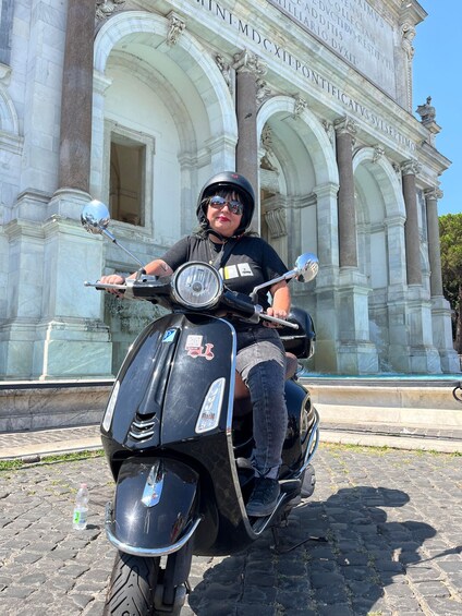 Picture 2 for Activity Rome: Vespa Self-Drive Tour with Gelato