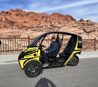 From Las Vegas: Red Rock Electric Car Self Drive Adventure