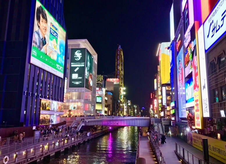 Osaka: Tsutenkaku - Namba - Dotombori (Spanish Guide)