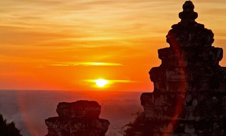 Siem Reap: visita guiada de día completo a Angkor What con puesta de sol