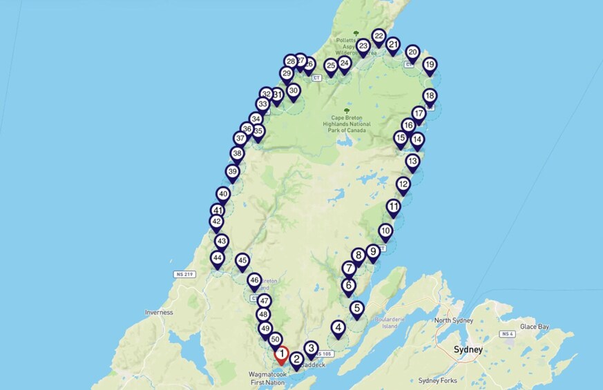 Picture 2 for Activity Cabot Trail Smartphone Audio Driving Tour