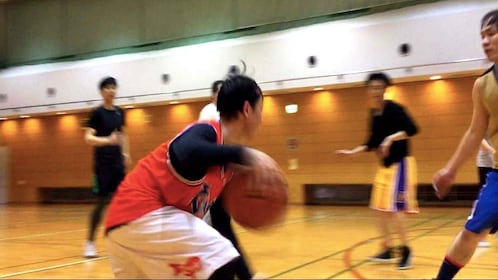 Basketball in Osaka with local players!