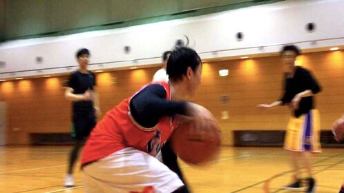 Basketball in Osaka with local players!