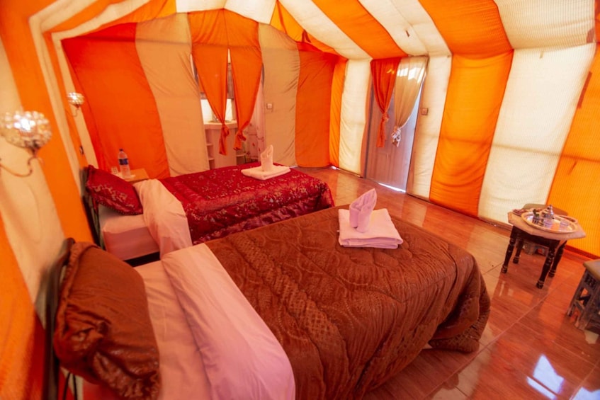 Picture 12 for Activity From Merzouga: Desert Overnight in Heated Tent & Camel Ride