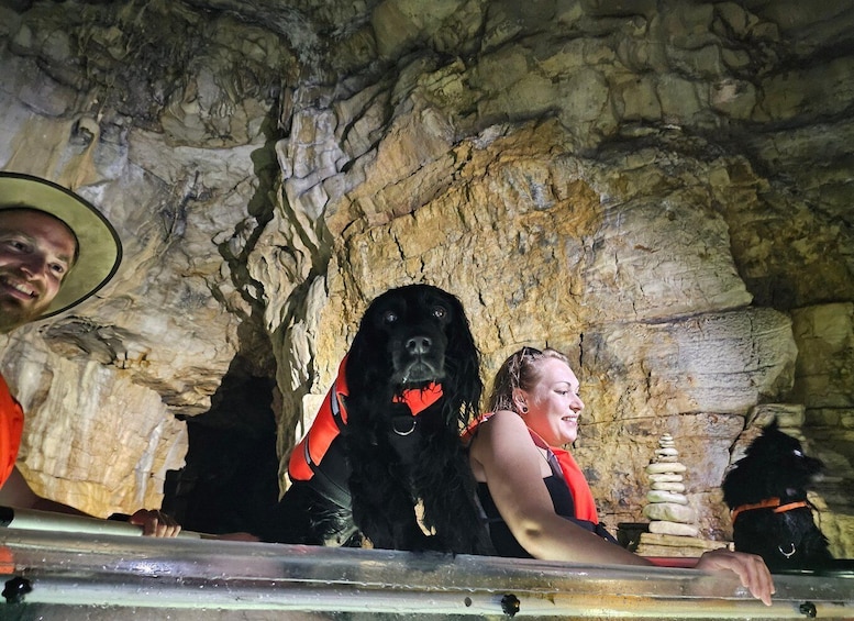 Picture 1 for Activity Pula: Blue Cave After Sunset/Night Tour in Transparent Kayak