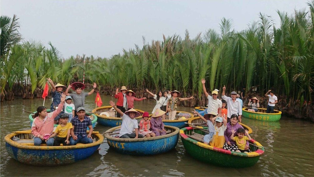 Picture 7 for Activity Hoi An: Basket Boat with Lantern-Making & Cooking Class Tour