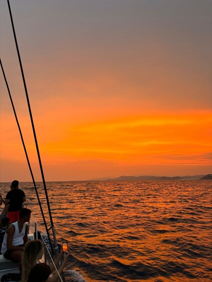 Picture 1 for Activity Lloret de Mar: Sunset Catamaran Cruise with DJ and Drinks