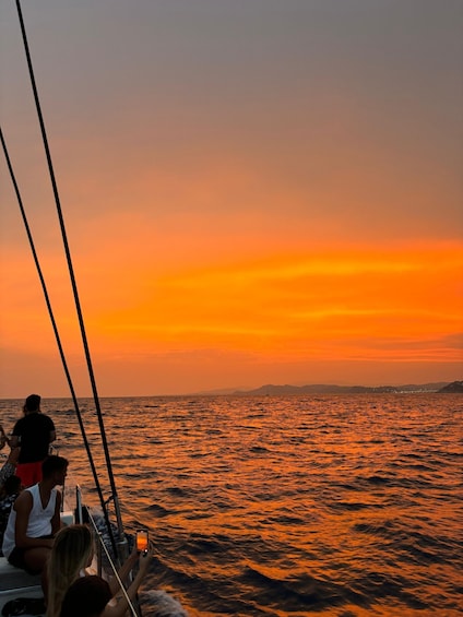 Picture 1 for Activity Lloret de Mar: Sunset Catamaran Cruise with DJ and Drinks