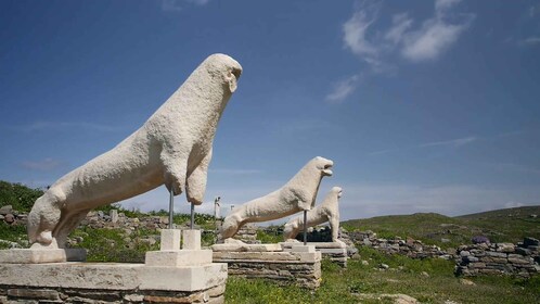 Mykonos : Transfert en bateau à Delos avec Audioguide par téléphone portabl...