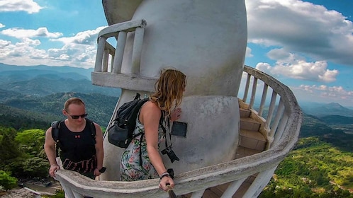 Desde Kandy: excursiones de un día a la Torre Ambuluwawa y Pinnawala Kandy