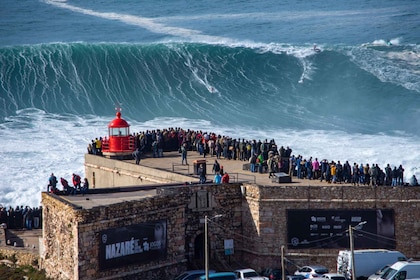 Från Porto: Privat transfer till Lissabon med stopp vid Nazaré