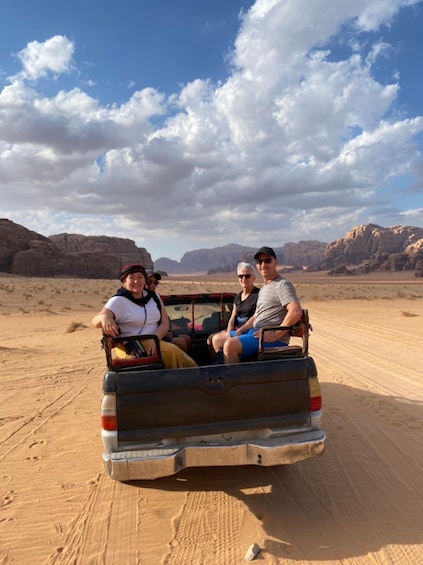 Picture 5 for Activity 4H Jeep Tour Morning or Sunset Wadi Rum Desert Highlights