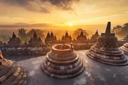 Borobudur Sunrise and Prambanan Tour from Yogyakarta