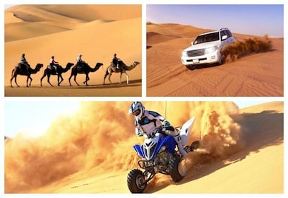 Doha: Quad Bike, Desert Safari, Camel Ride & Sandboard Tour