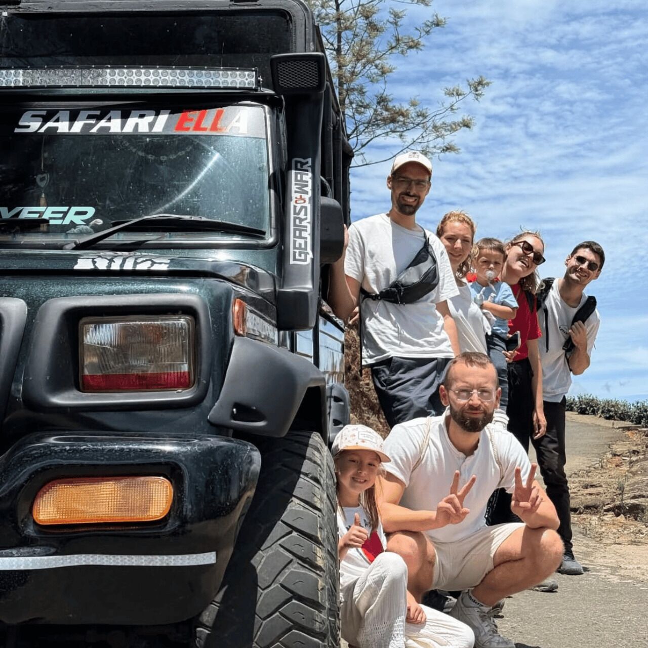 Ella Tour in a Safari Jeep: Nine Arches, Peaks & Waterfalls