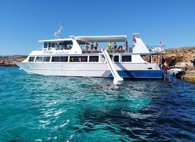 Dari Sliema: Pelayaran Sehari ke Gozo, Comino dan Blue Lagoon