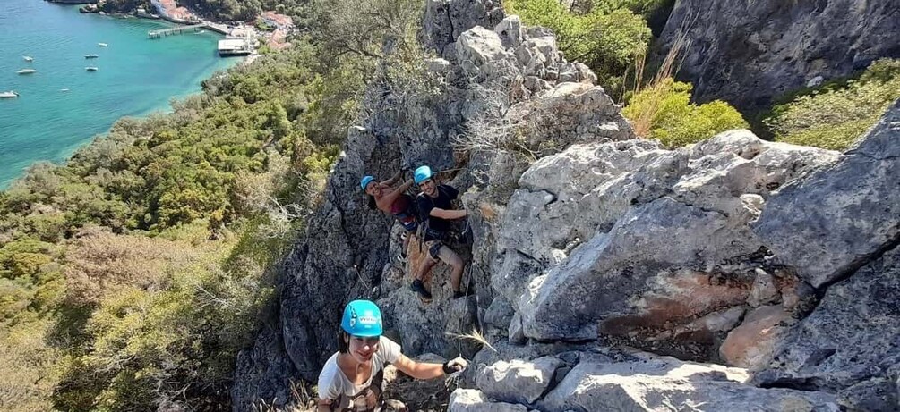 Picture 1 for Activity Lisbon: Arrábida Natural Park Via Ferrata & Abseiling Trip