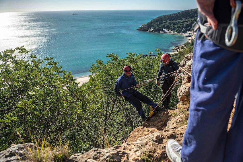 Picture 5 for Activity Setubal: Arrábida Natural Park Via Ferrata & Abseiling Trip