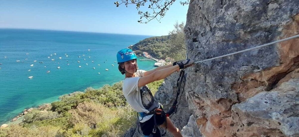 Setubal: Arrábida Natural Park Via Ferrata & Abseiling Trip