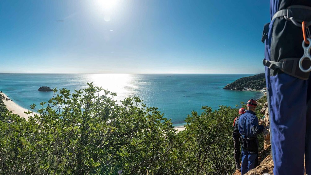 Picture 3 for Activity Lisbon: Arrábida Natural Park Via Ferrata & Abseiling Trip