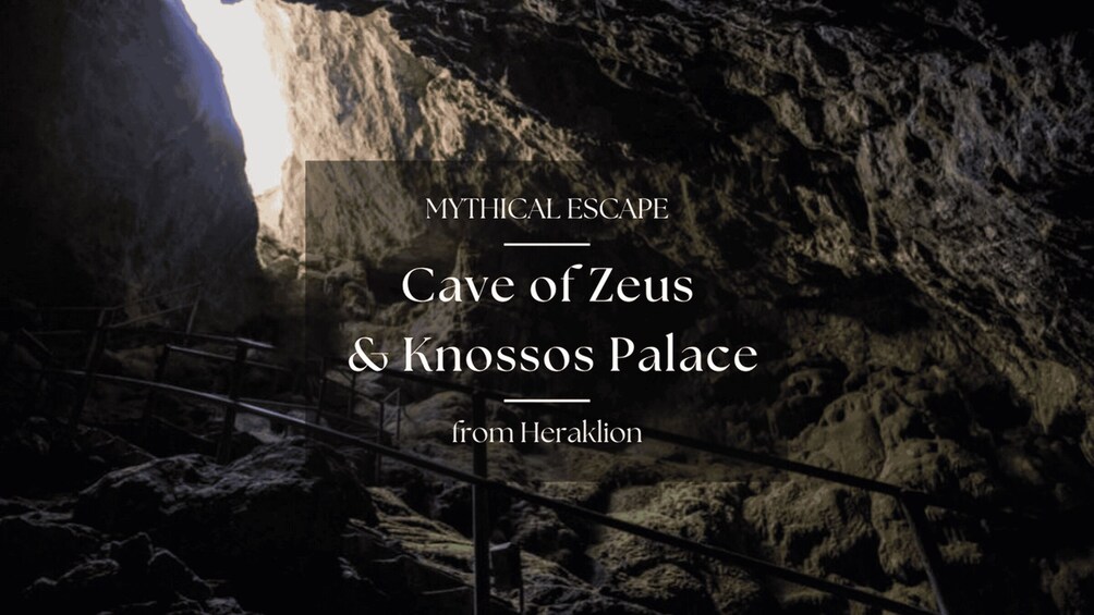 From Heraklion: Cave of Zeus & Knossos Palace Private Tour