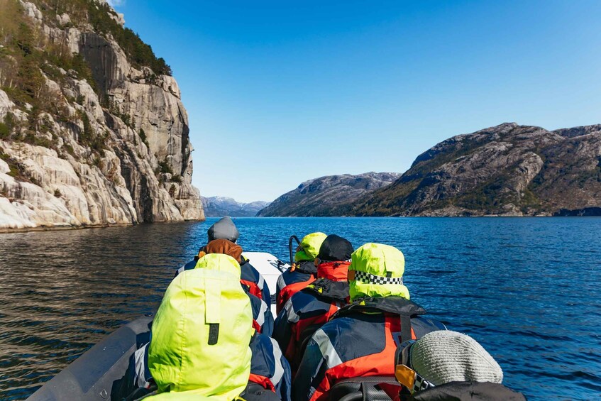 Picture 9 for Activity From Stavanger: Lysefjord Sightseeing RIB Boat Tour