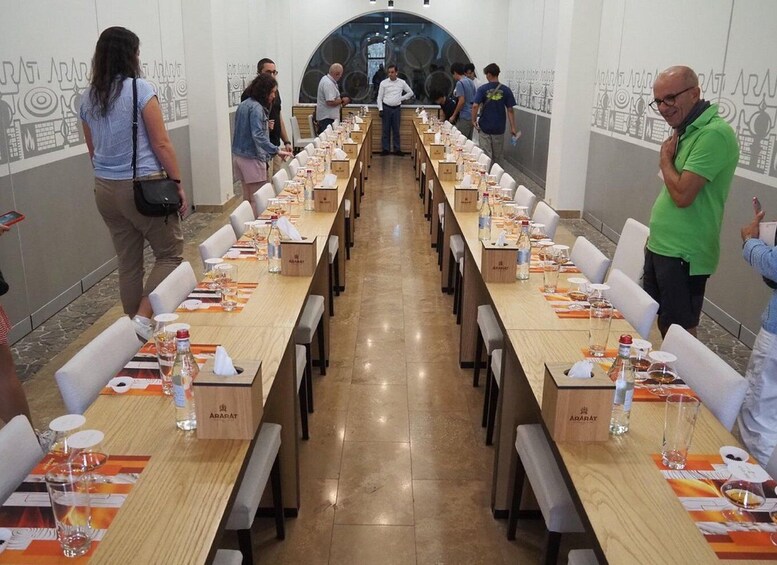 Brandy Tasting Experience Yerevan's Renowned Ararat factory