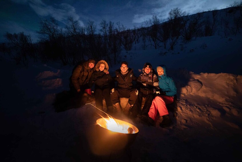 Picture 6 for Activity Tromsø: Private Aurora Chase with Meals, Campfire, Photos.