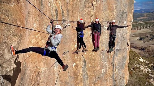 Granada: Via Ferrata Pueblos de Moclin