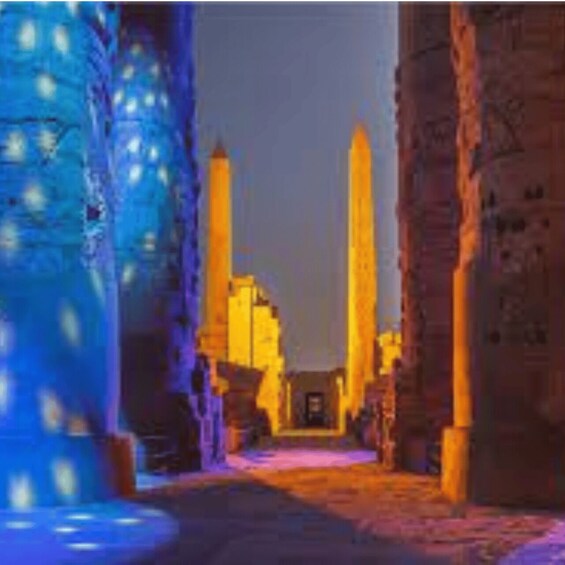 Light And Sound Show in Karnak Temple with Transfer