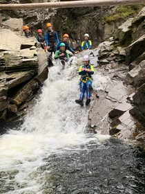 Pitlochry: Gorge Walking Family Tour