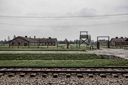 Krakova: Wieliczkan suolakaivoksen päiväretki: Auschwitz-Birkenau ja Wielic...