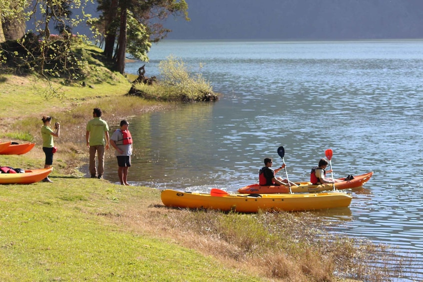 Picture 7 for Activity From Ponta Delgada: Sete Cidades Jeep, Bike, & Kayak Ride