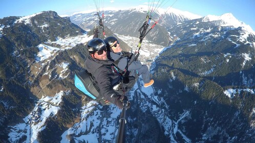 Maryhofen : Vol privé en parapente en tandem pour les débutants