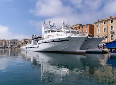 Boat walk in Sete on the singular island 1 hour