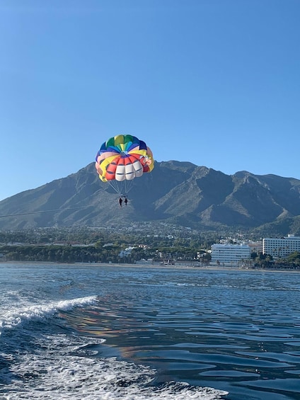 Picture 1 for Activity Marbella from the heights: Parasailing