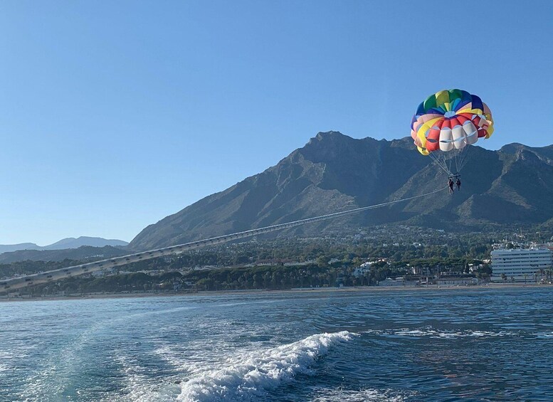 Picture 2 for Activity Marbella from the heights: Parasailing