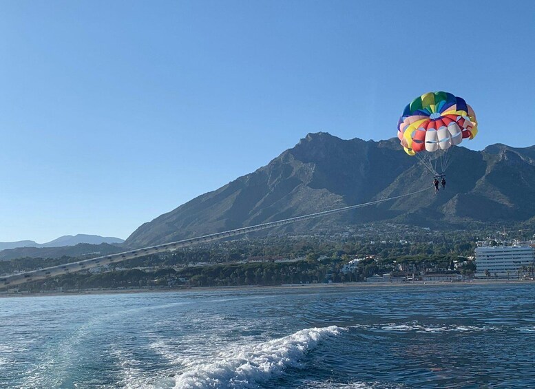 Picture 2 for Activity Marbella from the heights: Parasailing