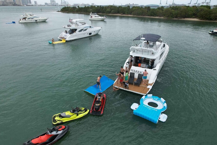 Picture 16 for Activity Miami Yacht Rental with Jetski, paddleboards, Inflatables