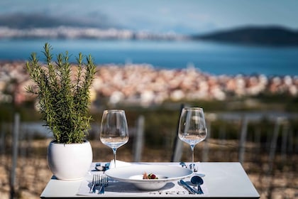 Dégustation privée de vin à Split et Trogir et vignoble avec vue sur la mer