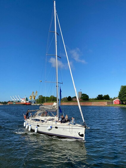 Picture 11 for Activity Gdańsk: Motlawa and Port yacht cruise with Prosecco