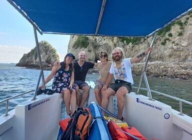 From Puntarenas: Tortuga Island Full-Day Boat Trip