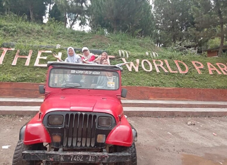 Yogyakarta: Mount Merapi OffRoad Jeep with guide