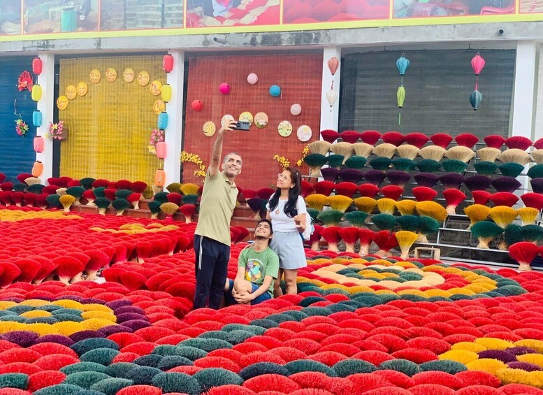 Picture 5 for Activity From Hanoi: Incense Village, Conical Hat and HaThai Art Tour