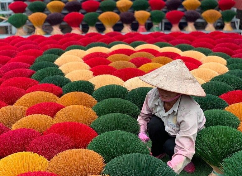 Picture 10 for Activity From Hanoi: Incense Village, Conical Hat and HaThai Art Tour