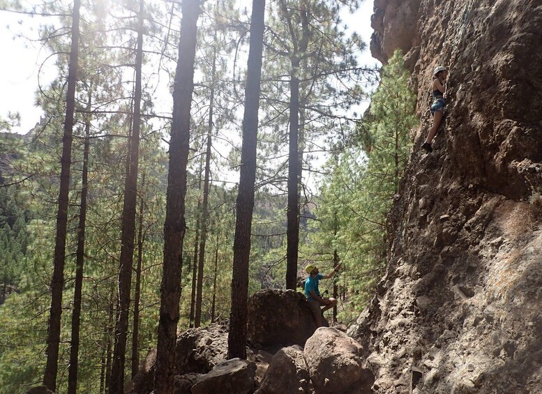 Las Palmas: Sunset Mountain Climbing Trip Near Roque Nublo