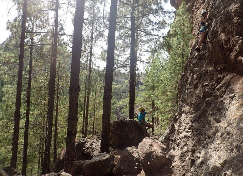 Las Palmas: Sunset Mountain Climbing Trip Near Roque Nublo