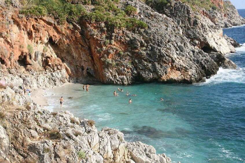 Protected Natural Area Riserva dello Zingaro from Palermo